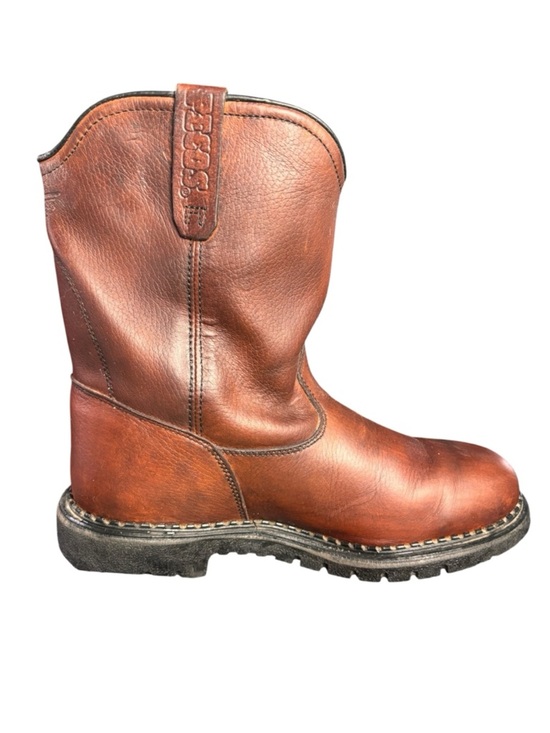 Red Wing Pecos 1149 Pull-On Brown Leather Work Boots – Sz 11 EE (E2)
